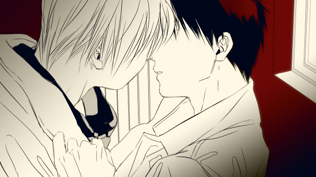 Обои картинки фото аниме, kuroko no baske, парни