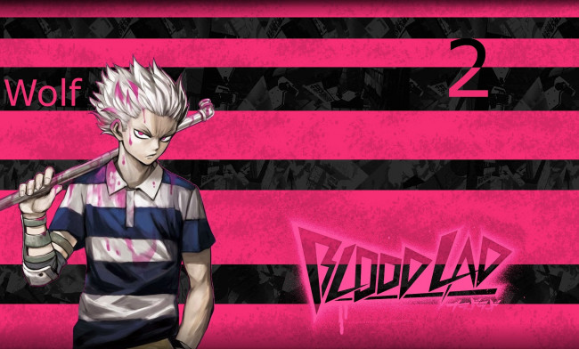 Обои картинки фото аниме, blood lad, blood, lad