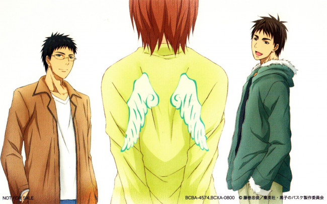 Обои картинки фото аниме, kuroko no baske, парни