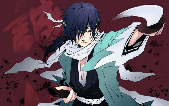 Обои картинки фото аниме, hakuoki, парень