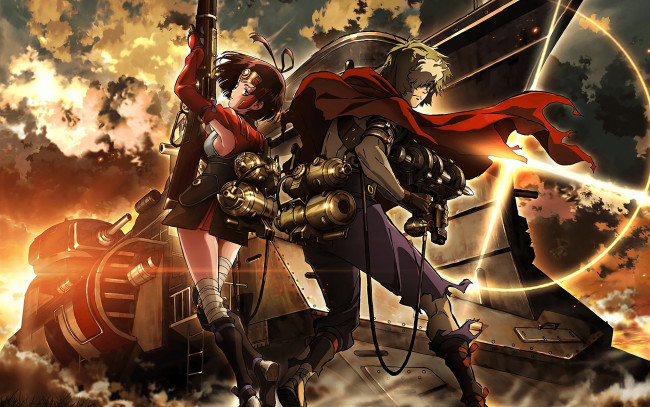 Обои картинки фото аниме, koutetsujou no kabaneri, ikoma, mumei