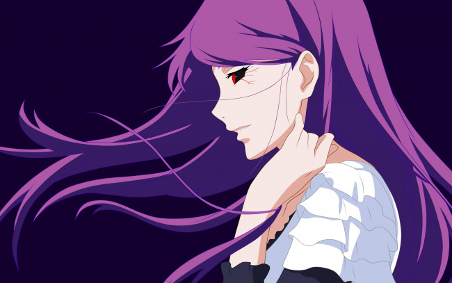 Обои картинки фото аниме, tokyo ghoul, rize, kamishiro