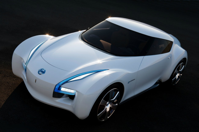 Обои картинки фото nissan esflow electric concept 2011, автомобили, nissan, datsun, esflow, electric, concept, 2011, белый