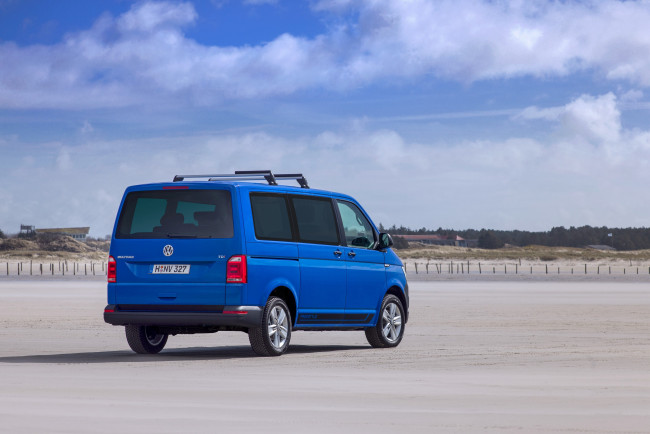 Обои картинки фото автомобили, volkswagen, multivan, freestyle, t6, 2016г
