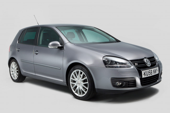 Обои картинки фото автомобили, volkswagen, sport, 5-door, uk-spec, golf, gt