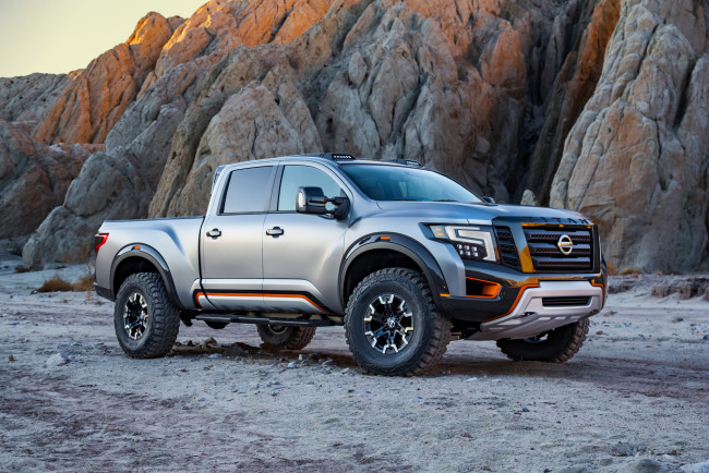 Обои картинки фото nissan titan xd warrior concept 2016, автомобили, nissan, datsun, 2016, warrior, xd, titan, джип, внедорожник, concept