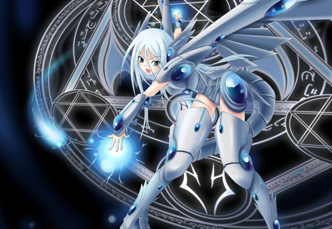 Обои картинки фото аниме, yu-gi-oh, девушка