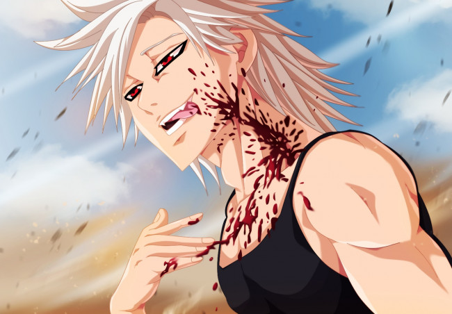 Обои картинки фото аниме, nanatsu no taizai, жадность, лисий, грех, бан