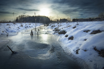Картинка природа зима снег