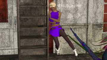 Картинка 3д+графика фантазия+ fantasy фон взгляд девушка