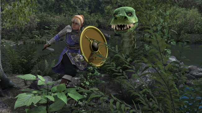 Обои картинки фото 3д графика, люди , people, фон, взгляд, девушка