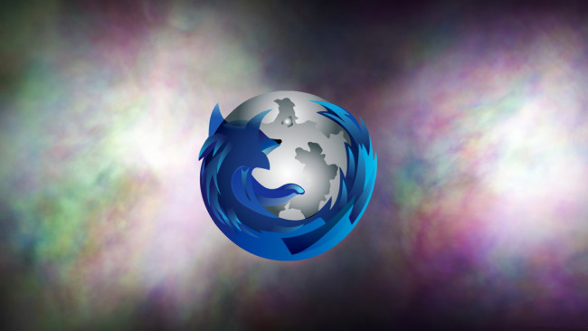 Обои картинки фото компьютеры, mozilla firefox, логотип, фон