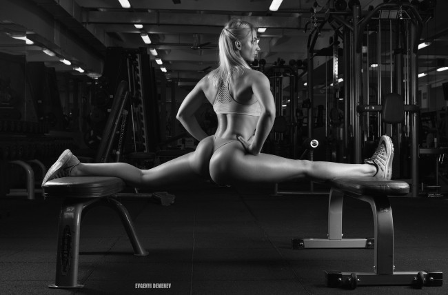 Обои картинки фото спорт, фитнес, девушка