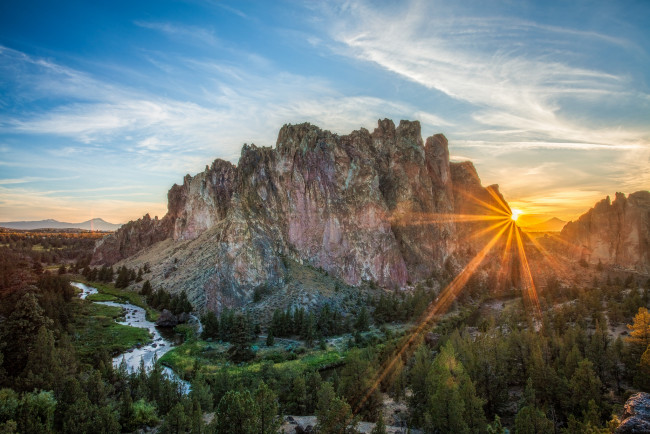 Обои картинки фото природа, восходы, закаты, рассвет