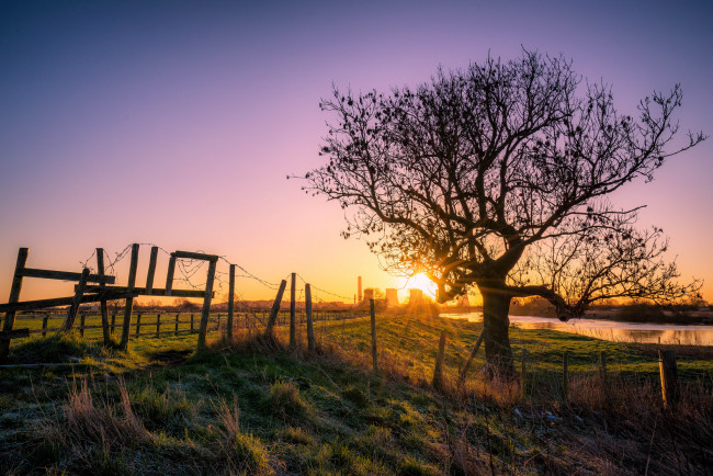 Обои картинки фото природа, восходы, закаты, рассвет