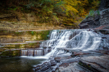 Картинка природа водопады простор