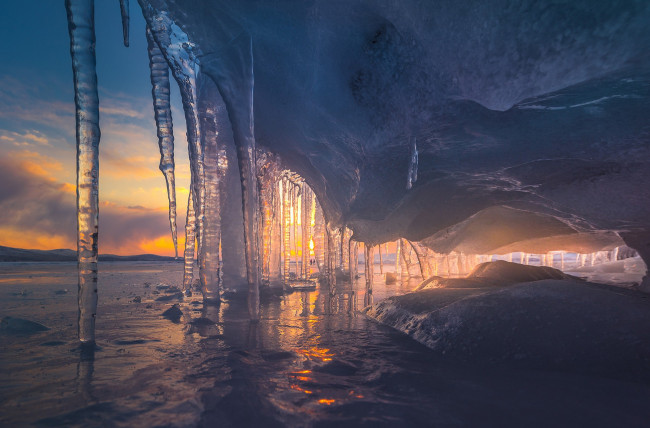 Обои картинки фото природа, айсберги и ледники, простор