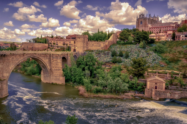 Обои картинки фото san mart&, 205, города, - мосты, простор