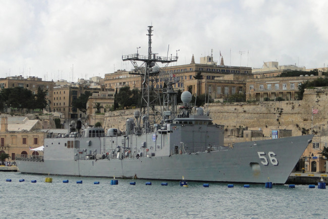 Обои картинки фото uss simpson, корабли, крейсеры,  линкоры,  эсминцы, вмф