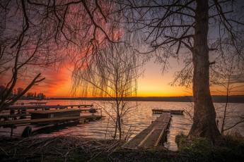 Картинка природа восходы закаты простор