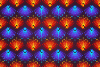 обоя векторная графика, -графика , graphics, цвет, узор, фон