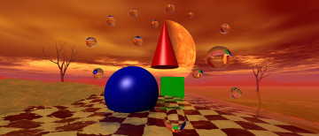 Картинка 3д+графика шары+ balls фон шары