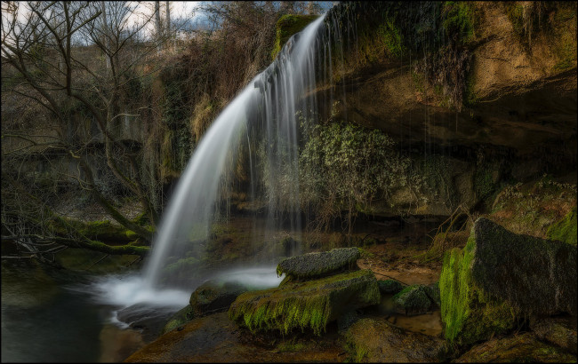 Обои картинки фото природа, водопады, простор