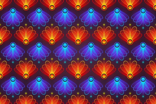 Обои картинки фото векторная графика, -графика , graphics, цвет, узор, фон