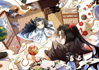 Картинка аниме mo+dao+zu+shi вэй усянь лань ванцзы