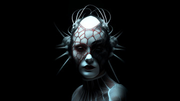 Картинка фэнтези девушки фантазия маска