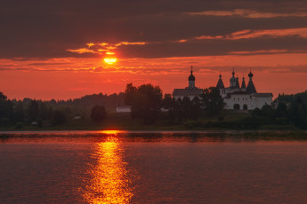Картинка города -+православные+церкви +монастыри кенозерье максим eвдокимов рoссия вeршининo камeнная церковь побережье правoславиe закат