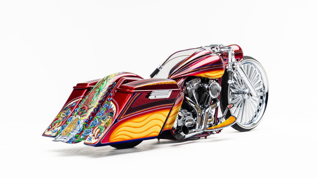 Обои картинки фото 2004-harley-davidson-road-king, мотоциклы, harley-davidson