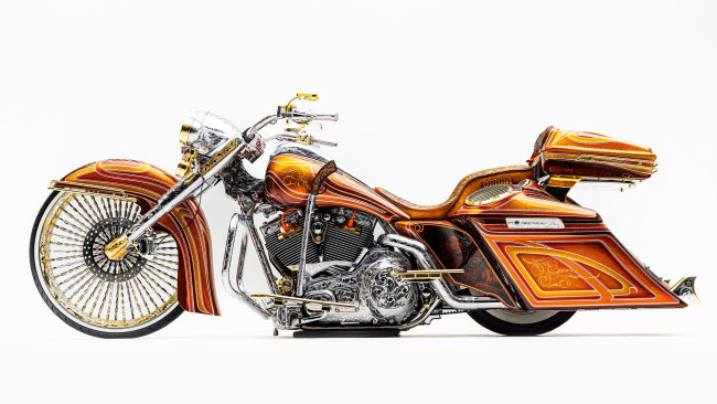 Обои картинки фото 2006-harley-davidson-road-king, мотоциклы, harley-davidson