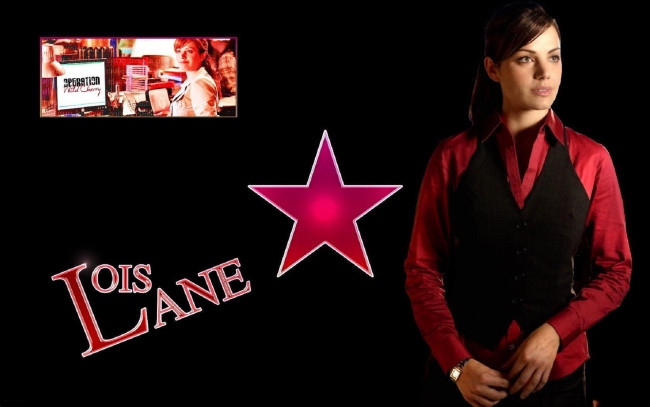 Обои картинки фото кино фильмы, smallville, лоис, лейн, журналистка, девушка, звезда