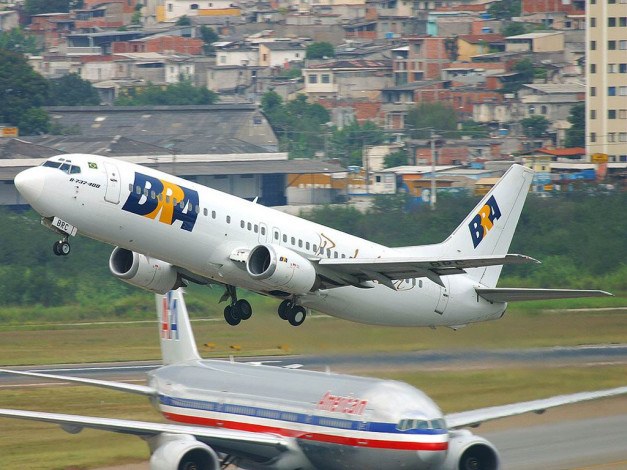 Обои картинки фото авиация, пассажирские, самолёты