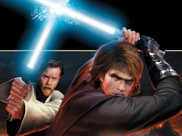Обои картинки фото star, wars, episode, iii, revenge, of, the, sith, видео, игры