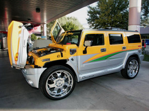 Картинка hummer h2 tuning автомобили