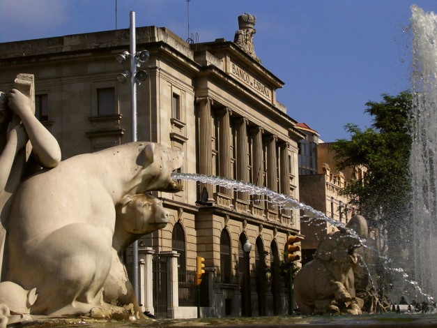 Обои картинки фото города, фонтаны