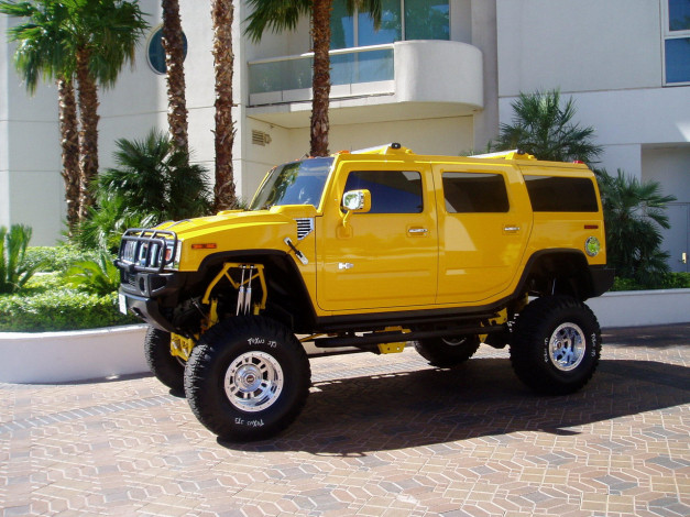 Обои картинки фото hummer, h2, tuning, автомобили
