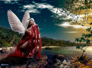 Картинка 4х3 фэнтези ангелы