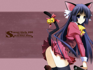 обоя аниме, suzuhira, hiro, artbook