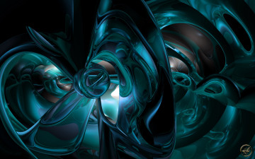 Картинка 3д графика abstract абстракции