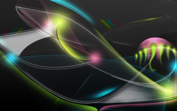 Картинка 3д графика abstract абстракции