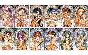 Картинка аниме saint seiya
