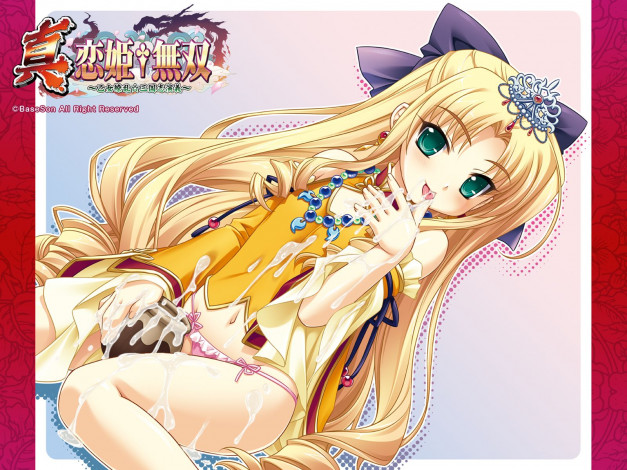 Обои картинки фото аниме, koihime, musou