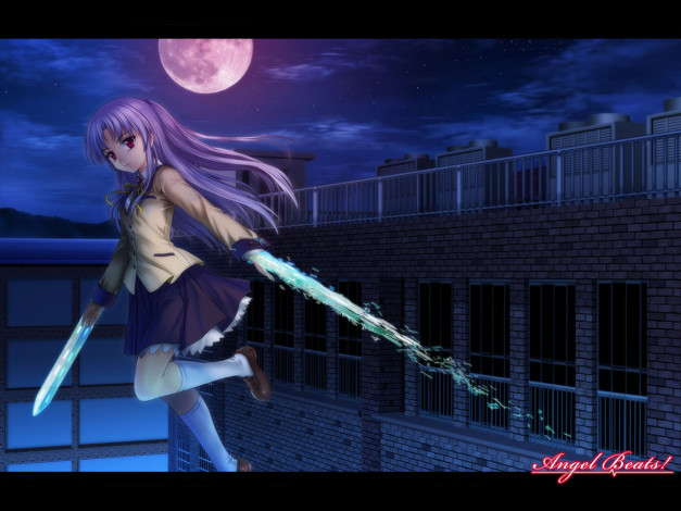 Обои картинки фото аниме, angel, beats