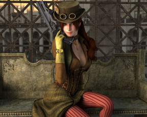 Картинка 3д графика people люди