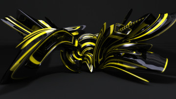 Картинка 3д графика abstract абстракции