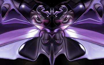 Картинка 3д графика fractal фракталы