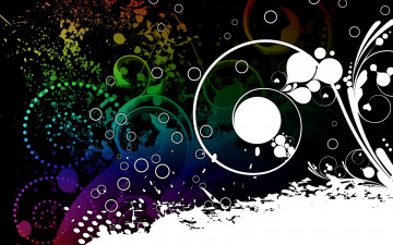 Картинка векторная графика кольца круги